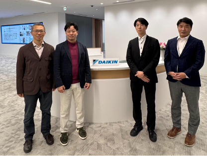 ダイキン工業株式会社にて実施した数理最適化研修の関係者